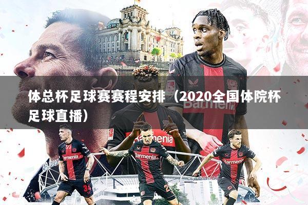 体总杯足球赛赛程安排(2020全国体院杯足球直播)