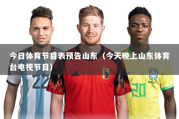 今日体育节目表预告山东(今天晚上山东体育台电视节目)