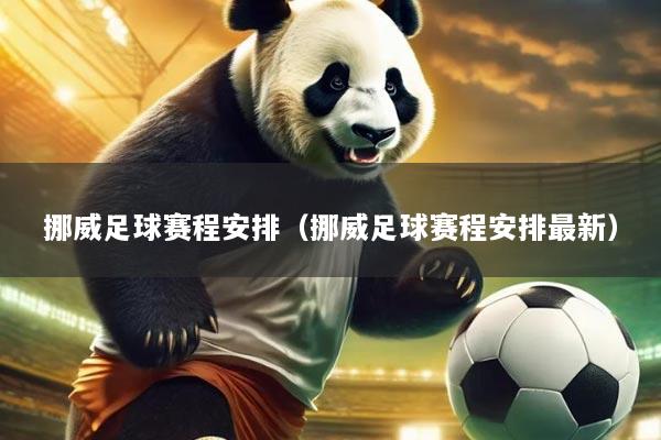 挪威足球赛程安排(挪威足球赛程安排最新)